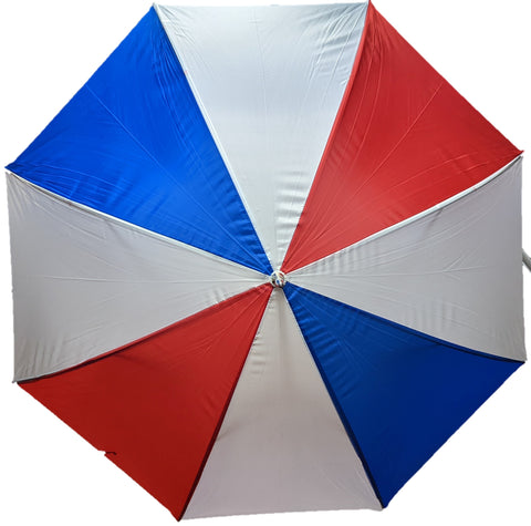 Umbrella Rain Full Size Contrast Panels Impliva Brolly Golf NEW! MULTI 48"