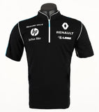 POLO Shirt Zip Formula E Renault NEW 1 E.DAMS Sponsor Poloshirt Buemi Prost