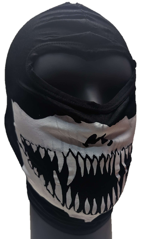 * FACEMASK Halloween Balaclava Skull Funny Face Mask Covering Gift NEW! W72097