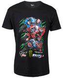 MotoGP Bike Monster Grand Pri Silverstone T-Shirt-2022-Black-Size: Mens