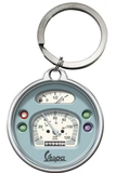 KEYRING Nostalgic Art 1.5" Circular Retro Classic Key Ring NEW Vespa Speedometer