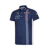 POLO Ladies Williams Martini F1 Formula One 1 NEW! Mercedes PIQ Poloshirt Nvy 14