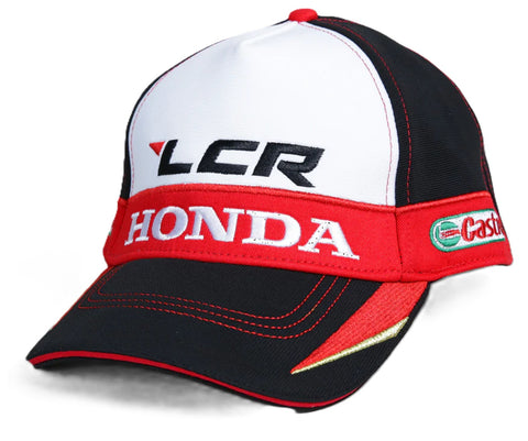 CAP Cal Crutchlow LCR Honda Adult Bike Hat Motorcycle Sponsors HRC Castrol New!