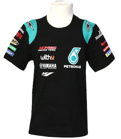 T-SHIRT ROSSI KIDS Yamaha Petronas Childrens Team Tee Bikes MotoGP NEW! 3-4