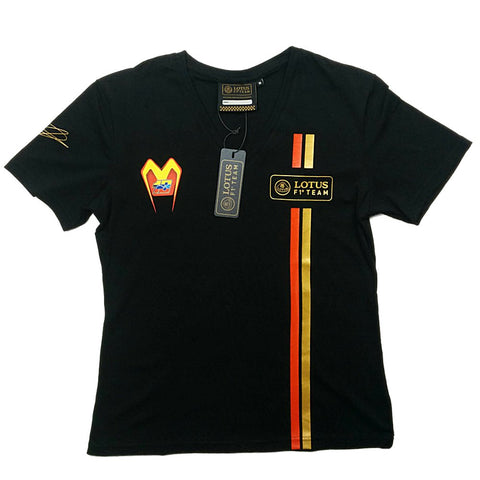 T-SHIRT Tee ladies Formula One 1 Lotus  F1 Team NEW! Maldonado 2014/5 Medium