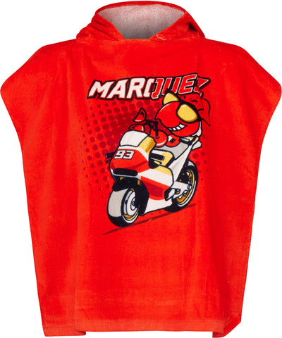 PONCHO Kids Towel Repsol Honda Rider Bike MotoGP Marc Marquez 93 Childrens NEW!