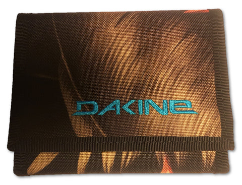 Dakine Palm Green & Black Ripper Coins Notes Cards Identity Wallet