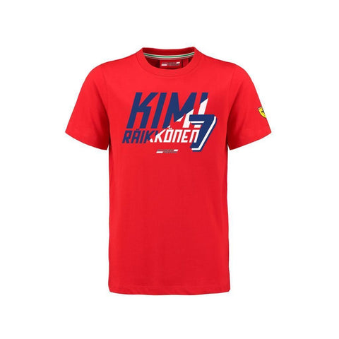 Scuderia Ferrari Formula One Kids T-Shirt Raikkonen Size: