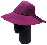 ** HAT Floppy Fedora Purple LADIES Fashion Summer Sun Protection NEW TH019009