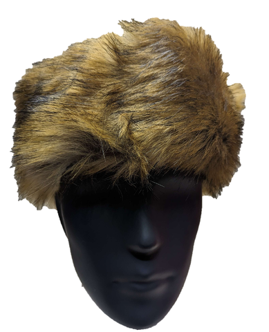 * HAT Faux Fur Mullet Headband Joke Novelty Hair Gift NEW! W51112
