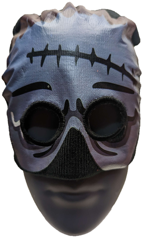 Printed Monster Joke Novelty Face Covering Mask - Balaclava Beanie for Skiing