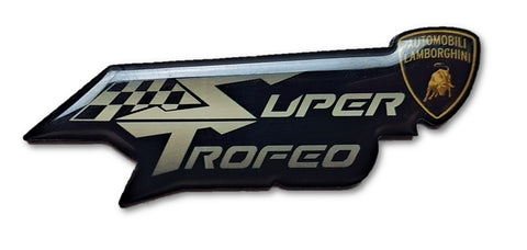* MAGNET Badge Lamborghini Automobili Super Trofeo Sportscar NEW! Blancpain Gift