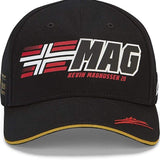 CAP Formula One 1 Haas F1 Team Racing Driver New! Kevin Magnussen 20 Black Hat