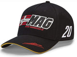 Cap Haas F1 Team Formula One Racing Driver Kevin Magnussen 20 Black Hat