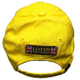 Lotus Formula One 1 Cap - Vintage 7 Times Winners 1963 - LMAS19 - Yellow