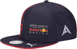 CAP Aston Martin Red Bull Racing Formula One Team 1 F1 Puma Flat Peak Navy NEW!
