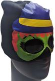 Halloween Print Cartoon Ginger Face Mask Ski Headgear - Balaclava