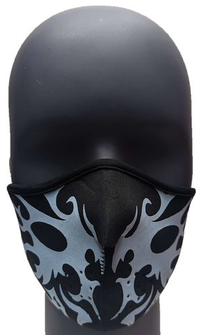 * FACEMASK Halloween Face Mask Tribal Punk Design Print Ski Headgear NEW! W72066