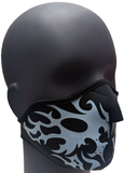 * FACEMASK Halloween Face Mask Tribal Punk Design Print Ski Headgear NEW! W72066